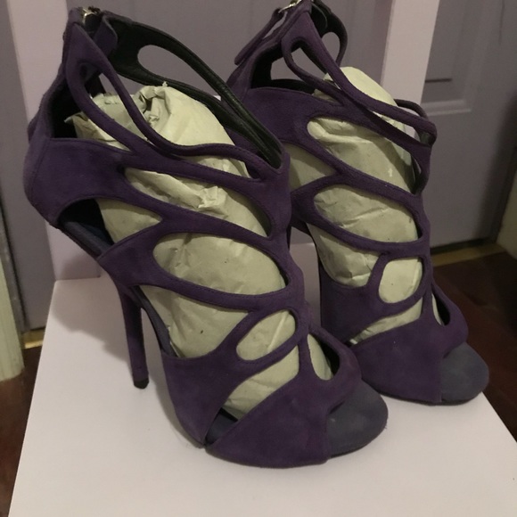 Giuseppe zanotti purple heels - Picture 4 of 9